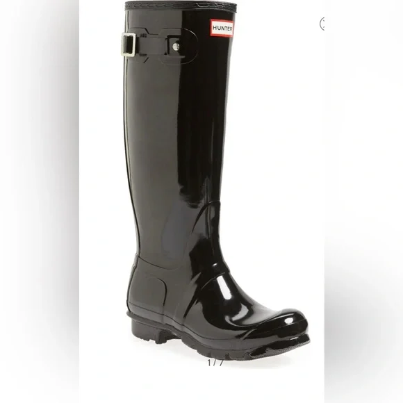 HUNTER　ORIGINAL　TOUR HUNTER Original Tour Waterproof Neoprene Tall Boot in Green